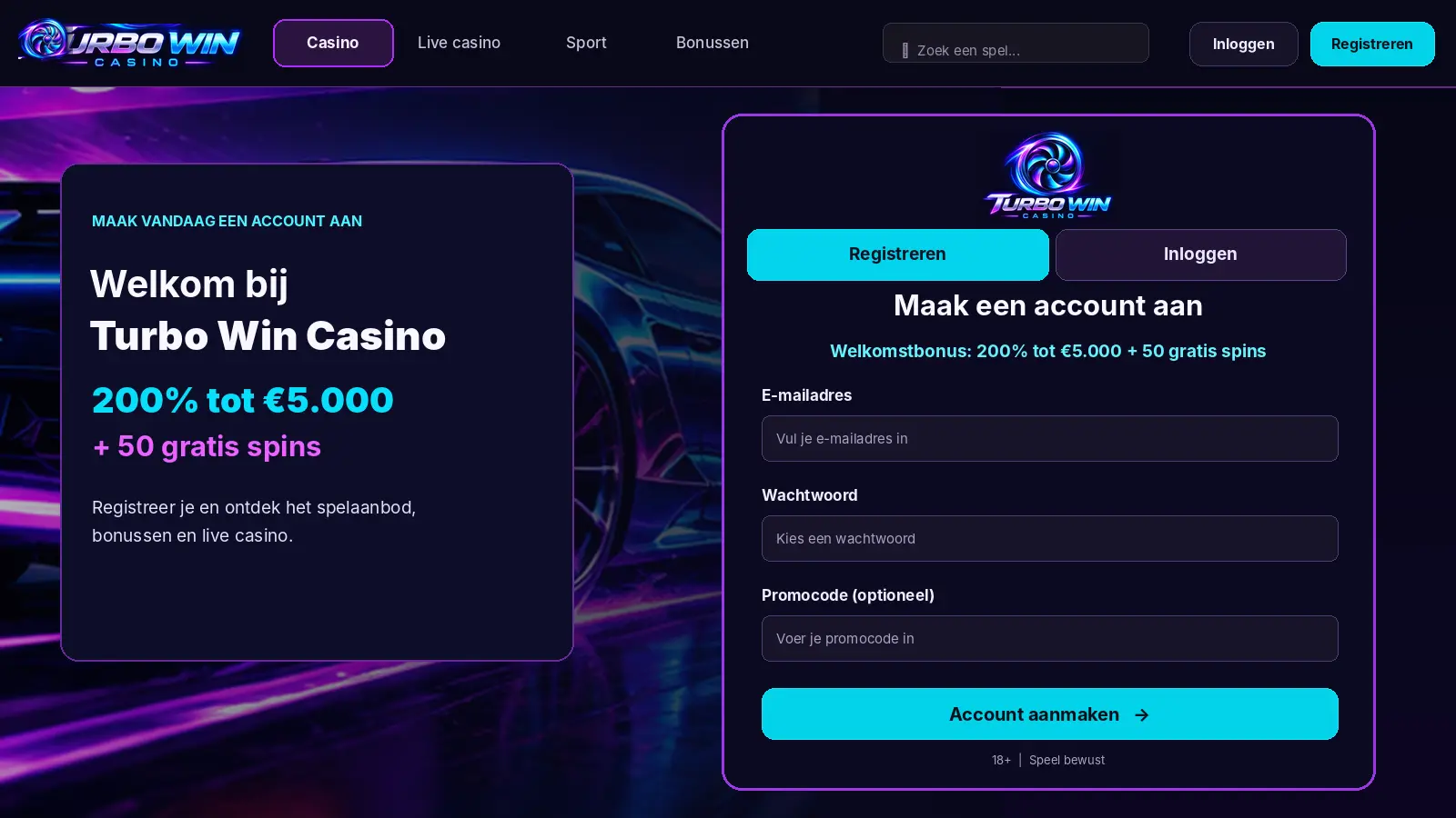Turbo Win Casino Ervaringen: Review, Spellen, Bonus en Uitbetalingen image 2